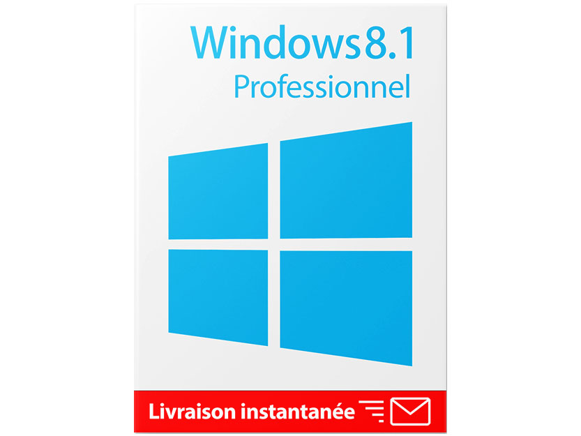 Clé Windows 8.1 Pro