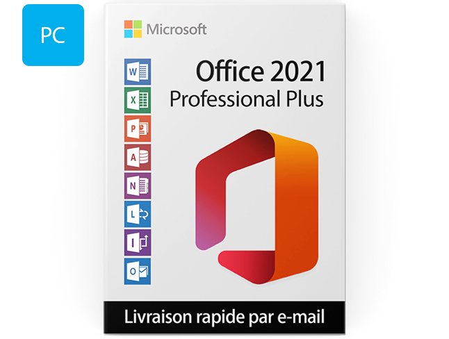 Microsoft Office 2021 Professionnel Plus