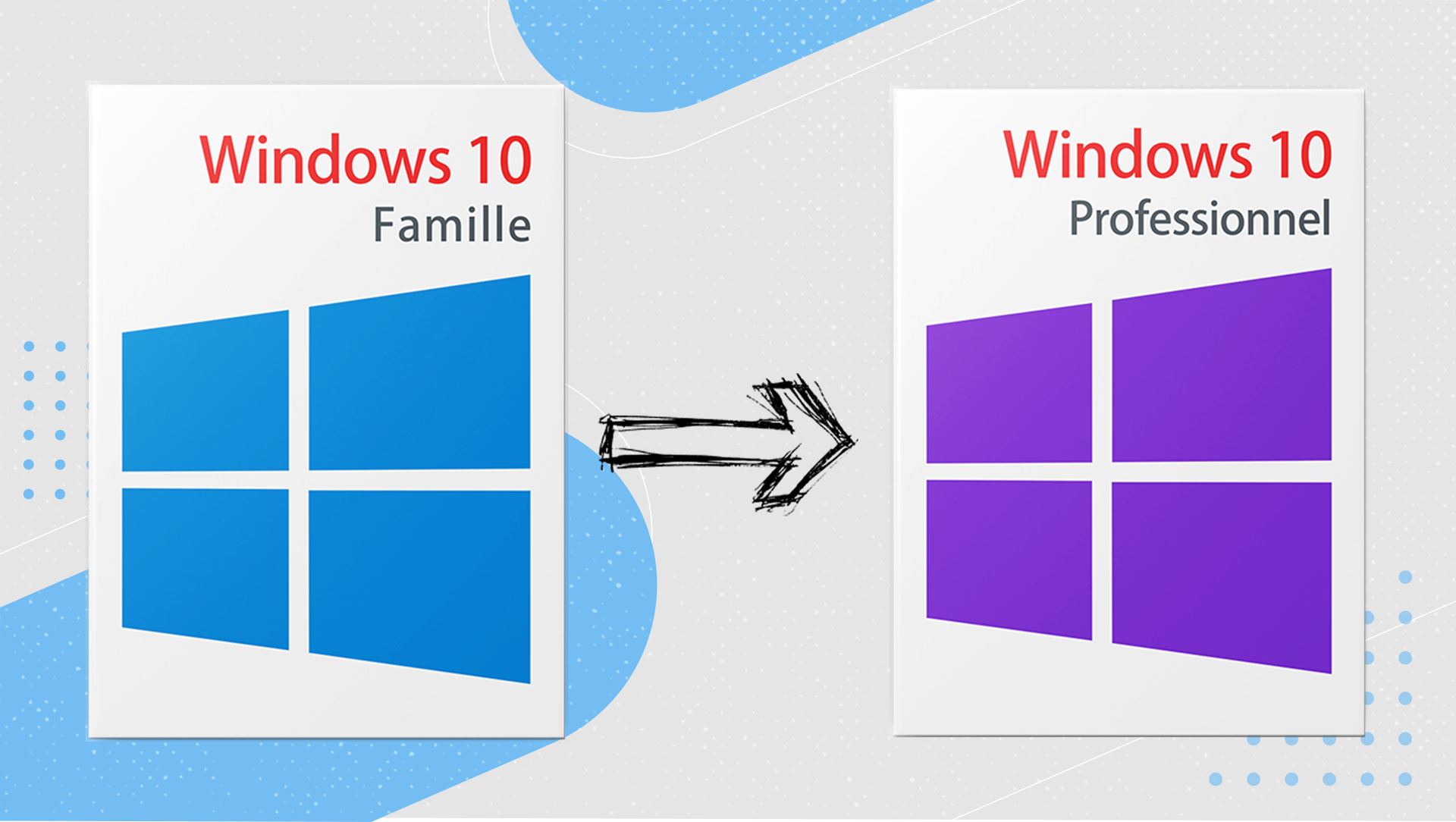 comment passer de windows 10 famille a windows 10 professionnel