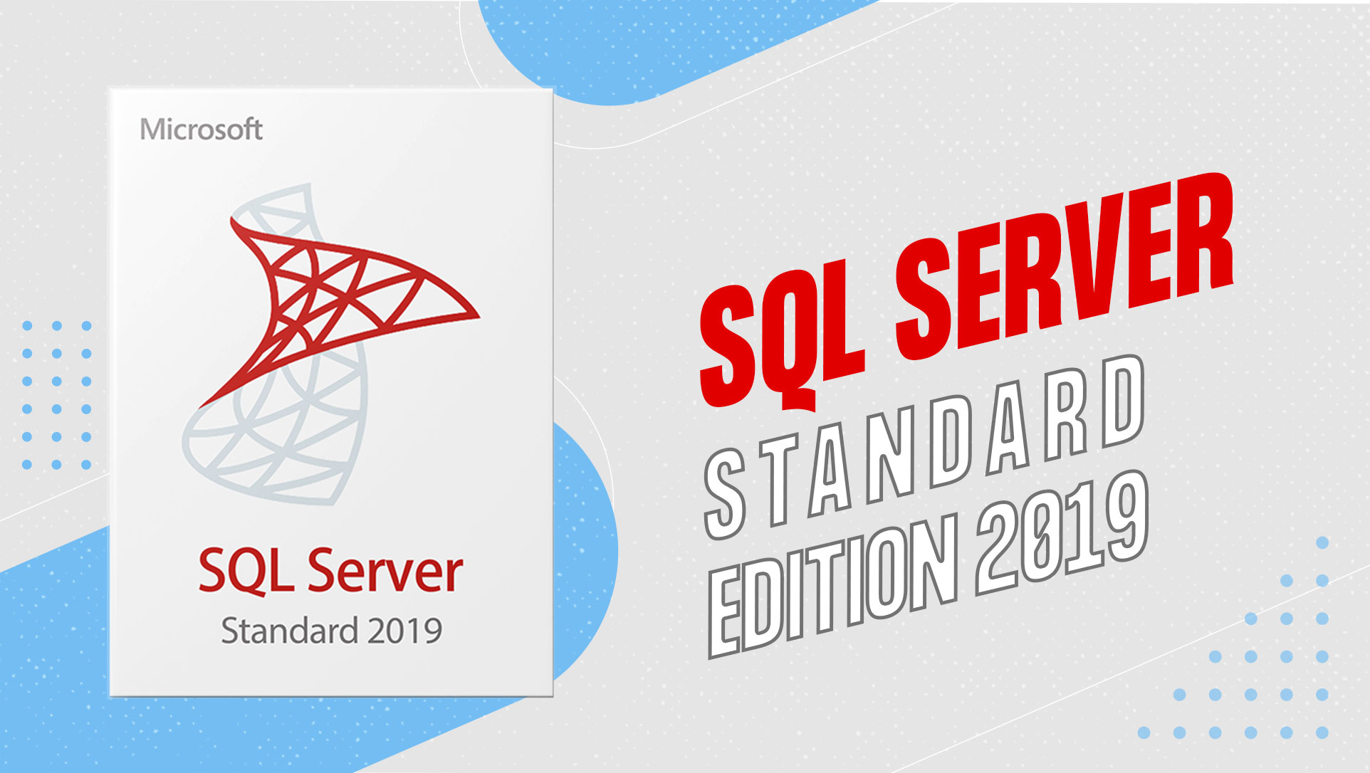 SQL server standard 2019